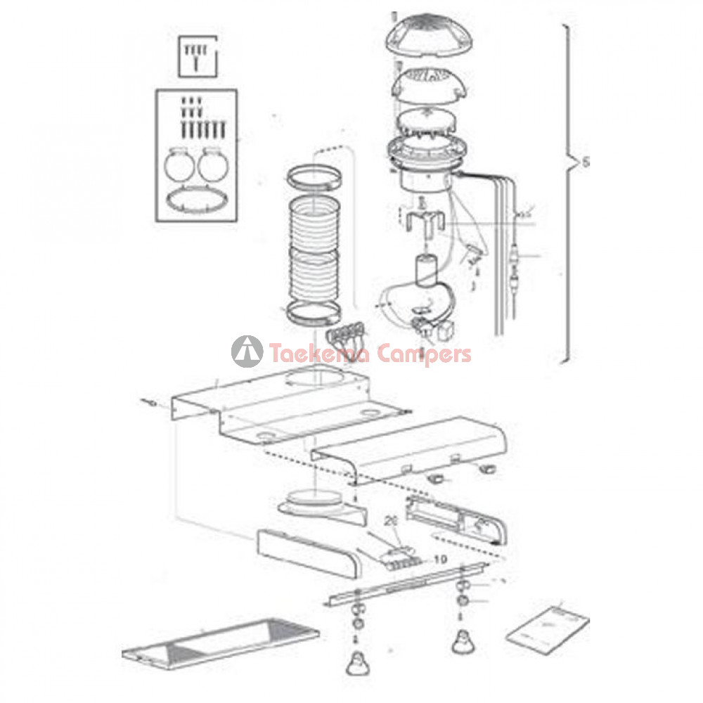 afzuigkap-onderdelen