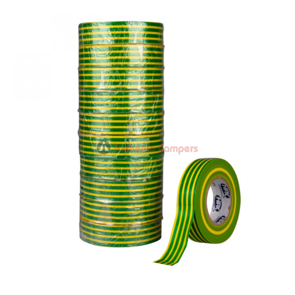 PVC Isolatietape VDE - Geel/Groen