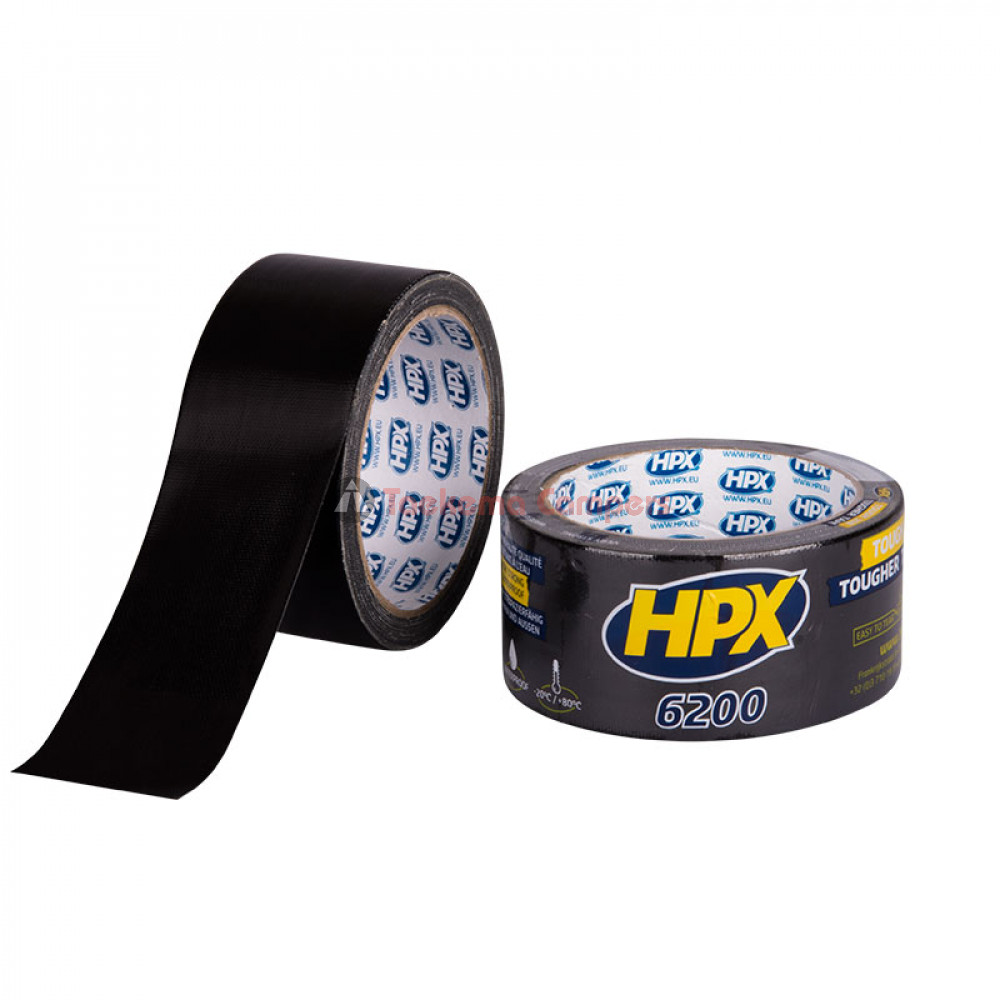 HPX 6200 Reparatie Tape 48mm x 10mtr Zwart