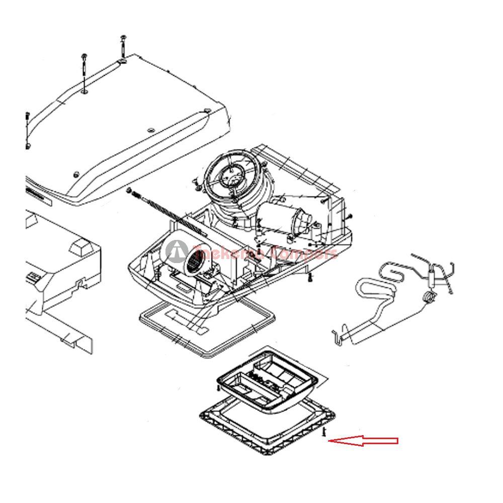 Dometic B1500S Afdekdopjes