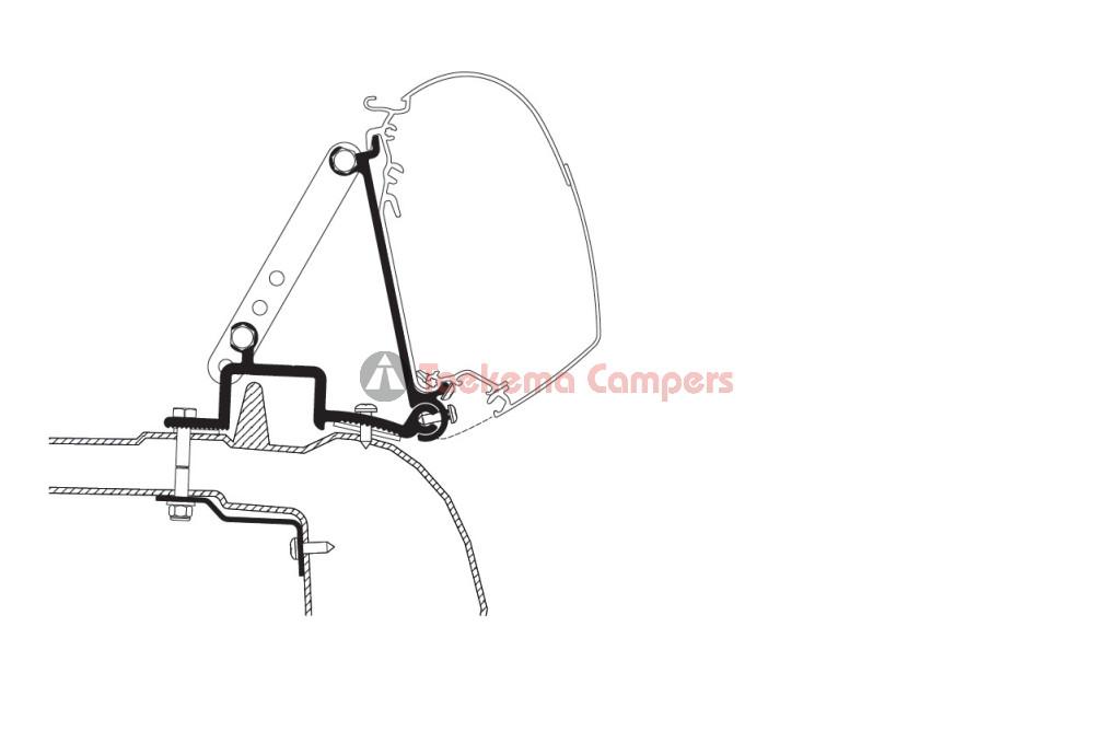 Thule Renault Master Adapter 1998-2010