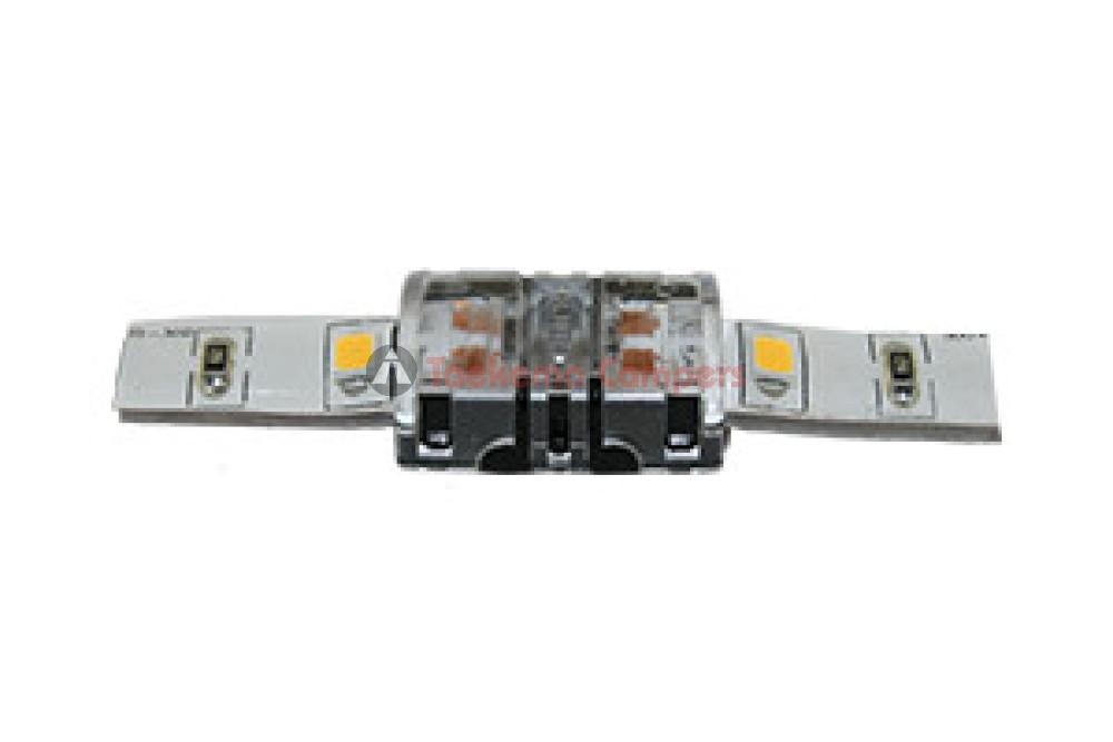 LED Strip Doorverbinder 180ᴼ voor 10mm strip 2st