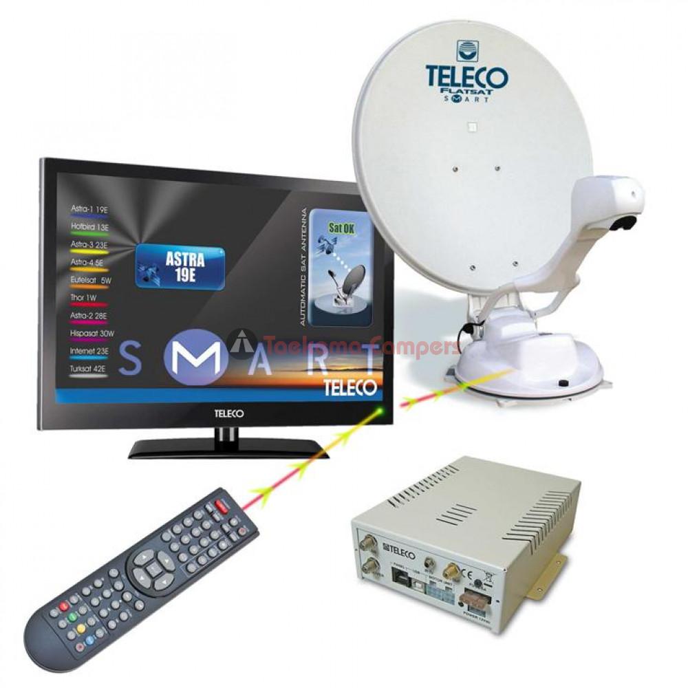 Teleco Flatsat Elegance Smart 85+19 Inch TV