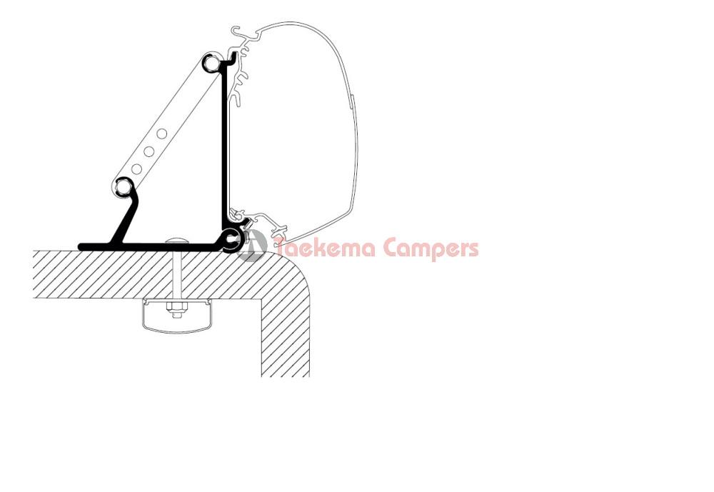 Thule Wall Universal Adapter Roof