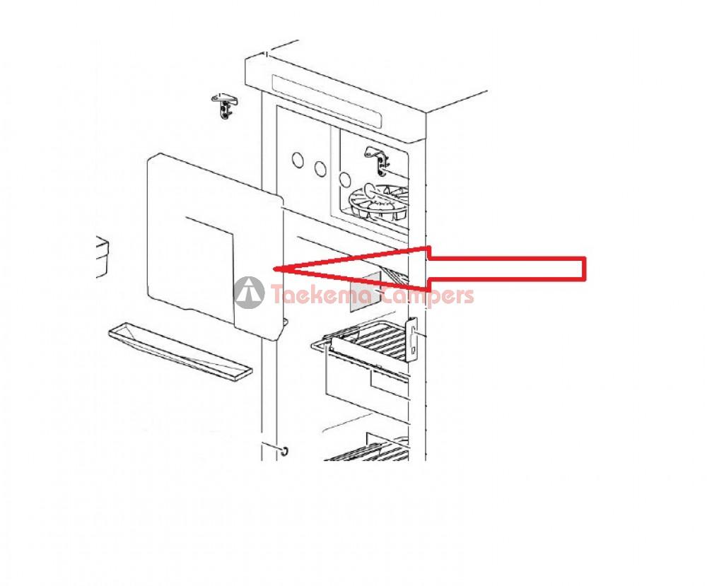 SR freezer door