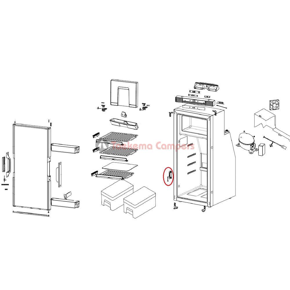 Thetford Kierstandhouder T1090/T21**