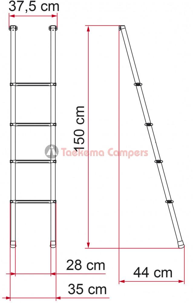 Fiamma Ladder Deluxe 4B