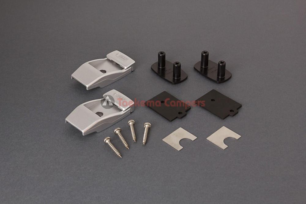 Fiamma Wall Brackets Aluminium Titanium 2st.