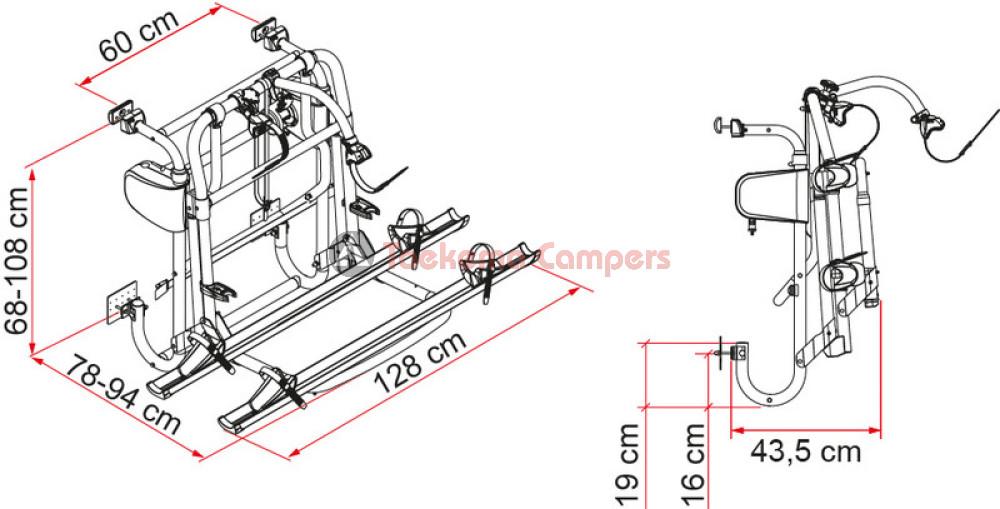 Fiamma Carry-Bike Lift 77