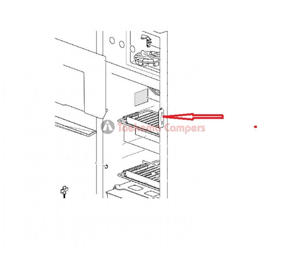 Thetford N3080/N4141/N4142 SR Shelf Food Retainer