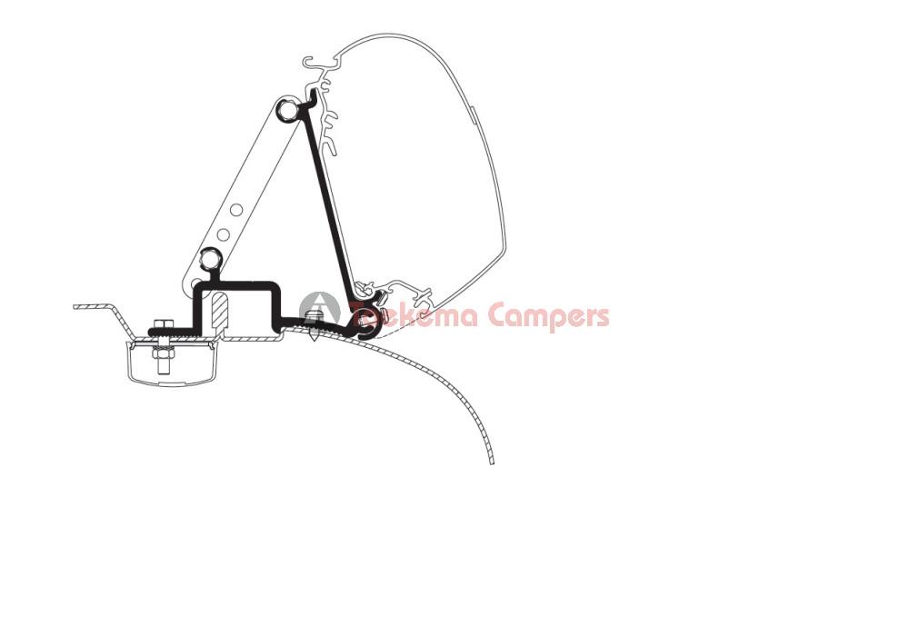 Thule Wall Ducato/ Jumper/ Boxer <2006 Adapt