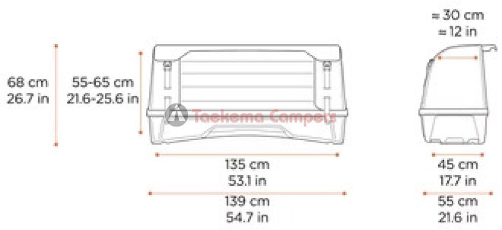 Thule Onto 2 voor Thule EasyFold 3