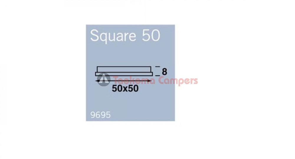 Frilight Opbouwspot Square 50 Wit 4SMD