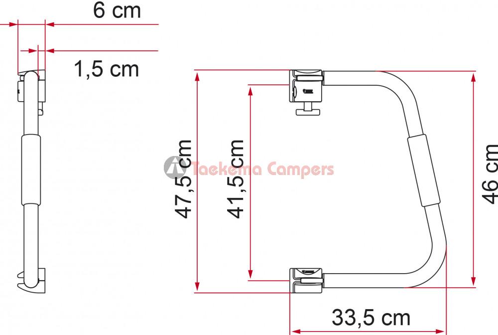 Fiamma Instapbeugel Security 46